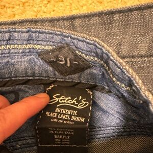 Stitch's Authentic Black Label Denim Jeans